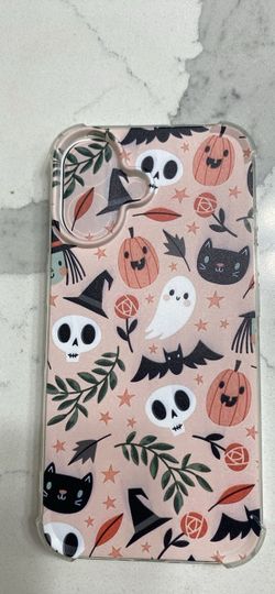 iPhone 16 Halloween Print Clear