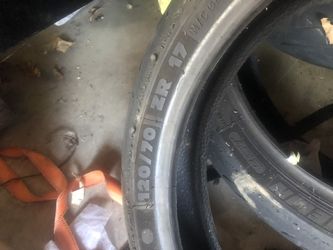 Michelin powercup Evo motorcycle tires