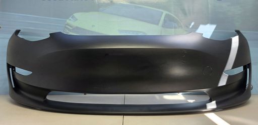 2017-2023 TESLA MODEL 3 FRONT BUMPER NO SENSOR UNPAINTED