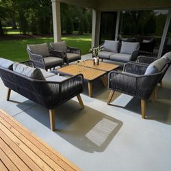 New Inbox Patio Furniture Set - $999 - we also finance and Deliver, $54 down