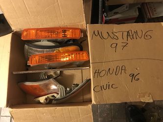 97 Ford Mustang ligths/96 Honda Civic ligths