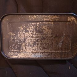 Van Ribber Sliced Plug Pipe Tobacco Tin
