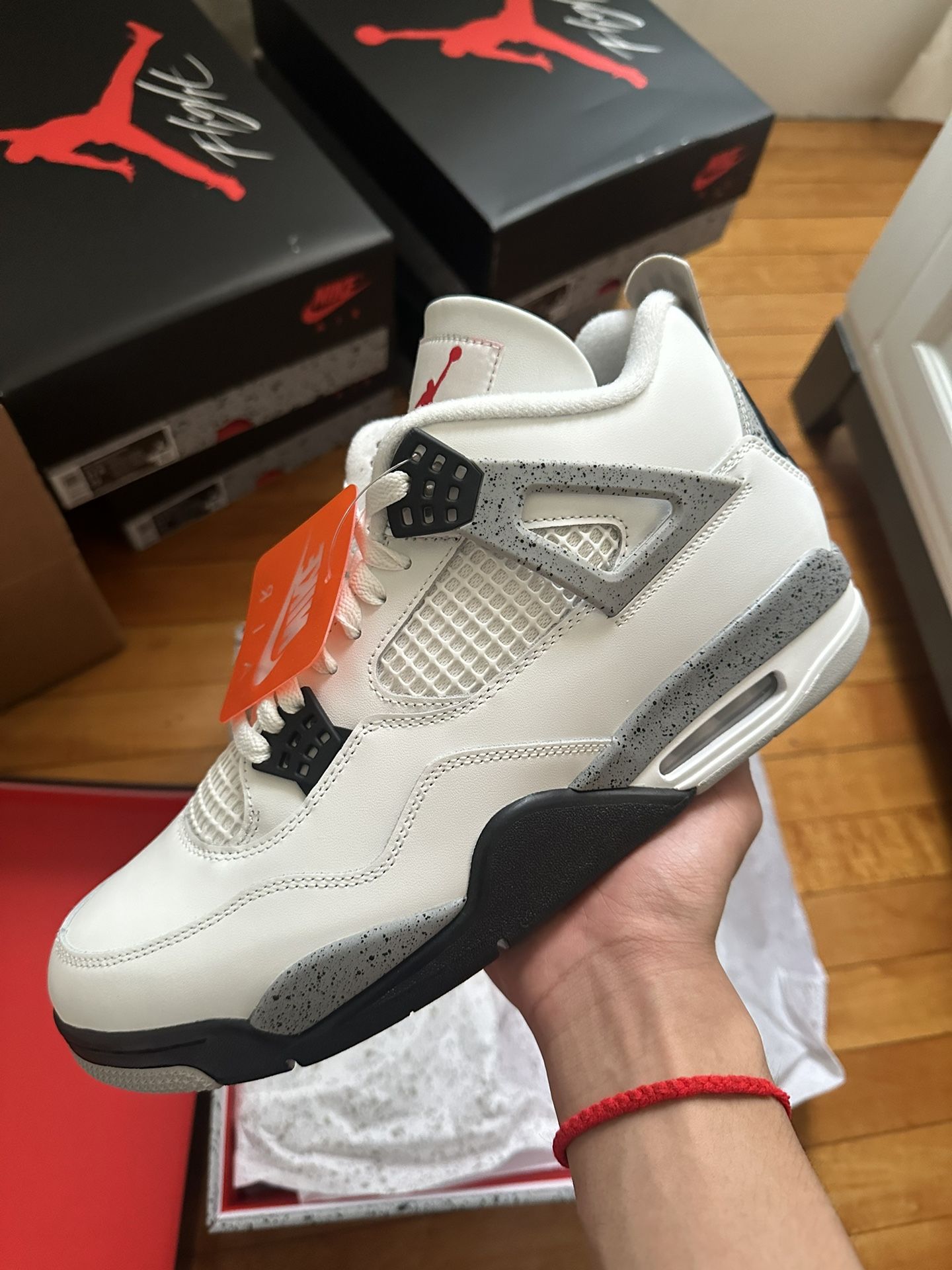 Size 12 - Jordan 4 White Cement