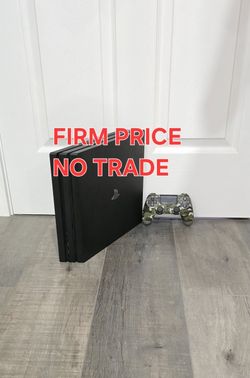 PS4 PRO 1TB + CONTROLLER, FIRM PRICE, NO TRADE, GOOD CONDITION, READ DESCRIPTION FOR DETAILS 