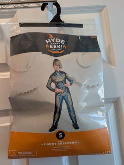 Robot Skeleton costume Size Small