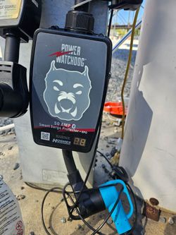 50 amp RV Hughes Power Watchdog Smart Surge Protector with EPO