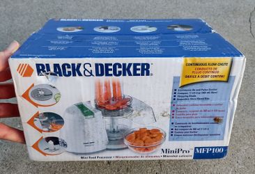 Black & Decker Mini-Pro Food Processor MFP100 - New in Box