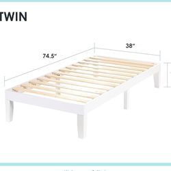 Twin Size Bed Frame 