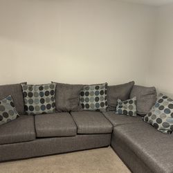 Gray Sectional Couch