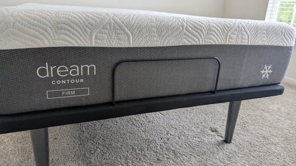 Dream Firm Queen Memory Foam Mattress from American Signature with Optional Adjustable Bed Base