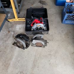 3 Craftman Saws