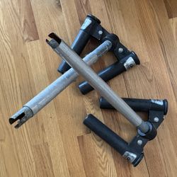 Downrigger Double Rod Holder Cannon Fishing 