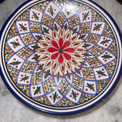 Moroccan/tunisian Dinner Plates 