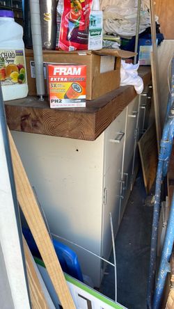 Garage cabinets