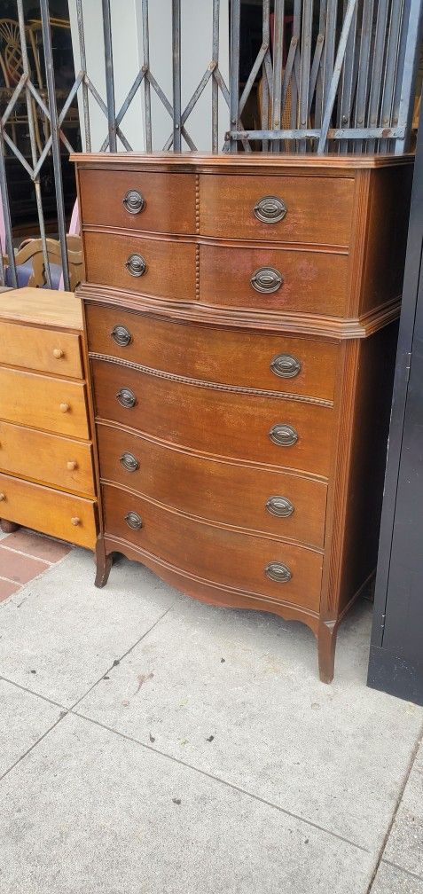 Dresser Vintage Mahogany 6 Drawers Angelus Furniture