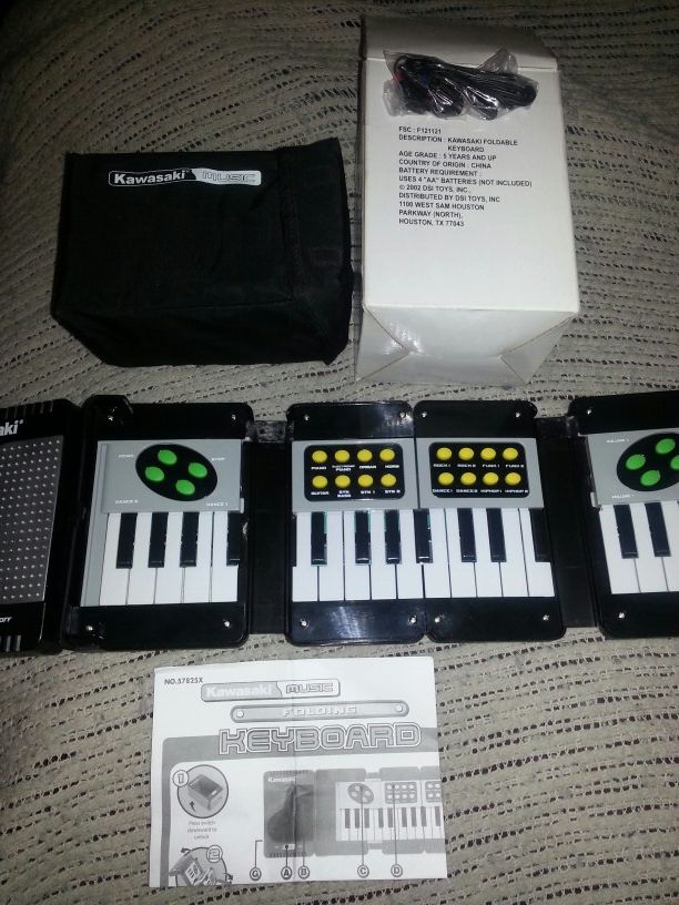 NEW KAWASAKI FOLDING KEYBOARD