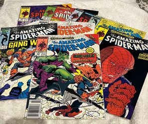 8  AMAZING SPIDER-MAN NEWSSTAND COMICS