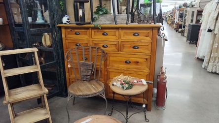 12 Drawer Dresser Pine Solid Wood