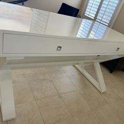 Beautiful White Z Gallerie Jett Desk
