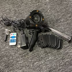 Decoration Outdoor Projector Light w/ 14 Changeable Disks for Different Holidays And Occasions 