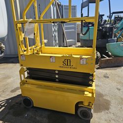 new 15 ft electric scissor lift 