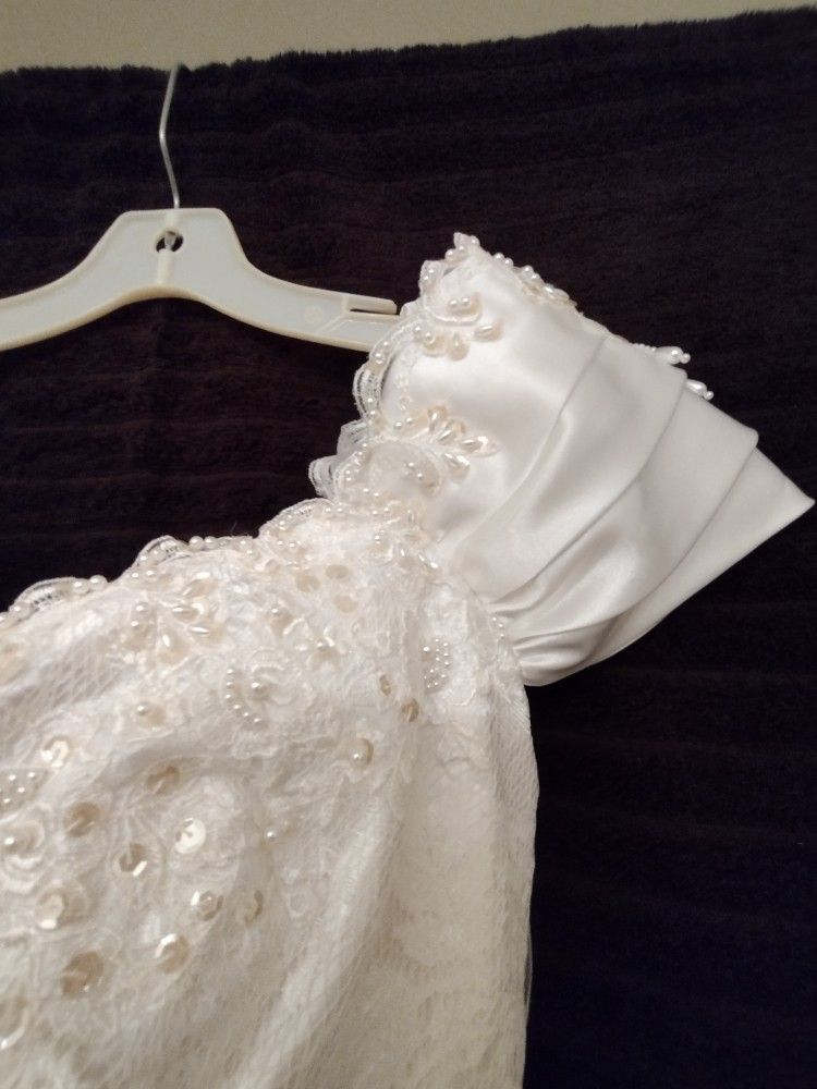 Wedding Dress & Headpiece