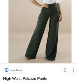 Kris Janel / High waist palazzo pants Size Large