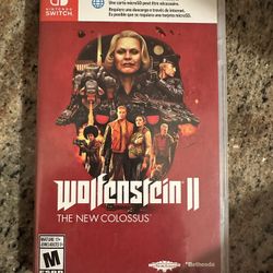 Wolfenstein II - The new colossus - Nintendo switch