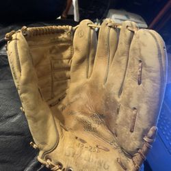 Vintage Ken McMullen Signature Baseball Glove Mitt Left Hand Righty Thrower Right Handed 