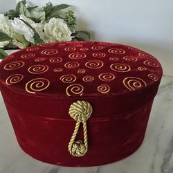 Red velvet box