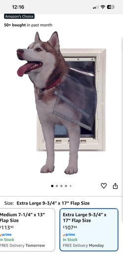 X-Large Dog Door (New) - Ideal Pet