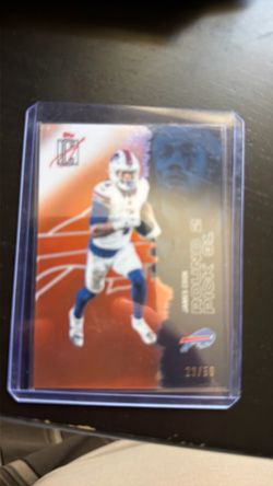 Topps IQ Buffalo Bills Rookie Football Card /50