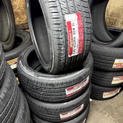 SET OF FOUR NEW TIRES 235/40/19 LANDSPIDER INCLUDING MOUNT AND BALANCE, ASK ME FOR SIZES AND BRANDS 