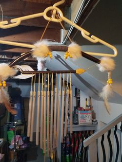 Indian bow wind chimes