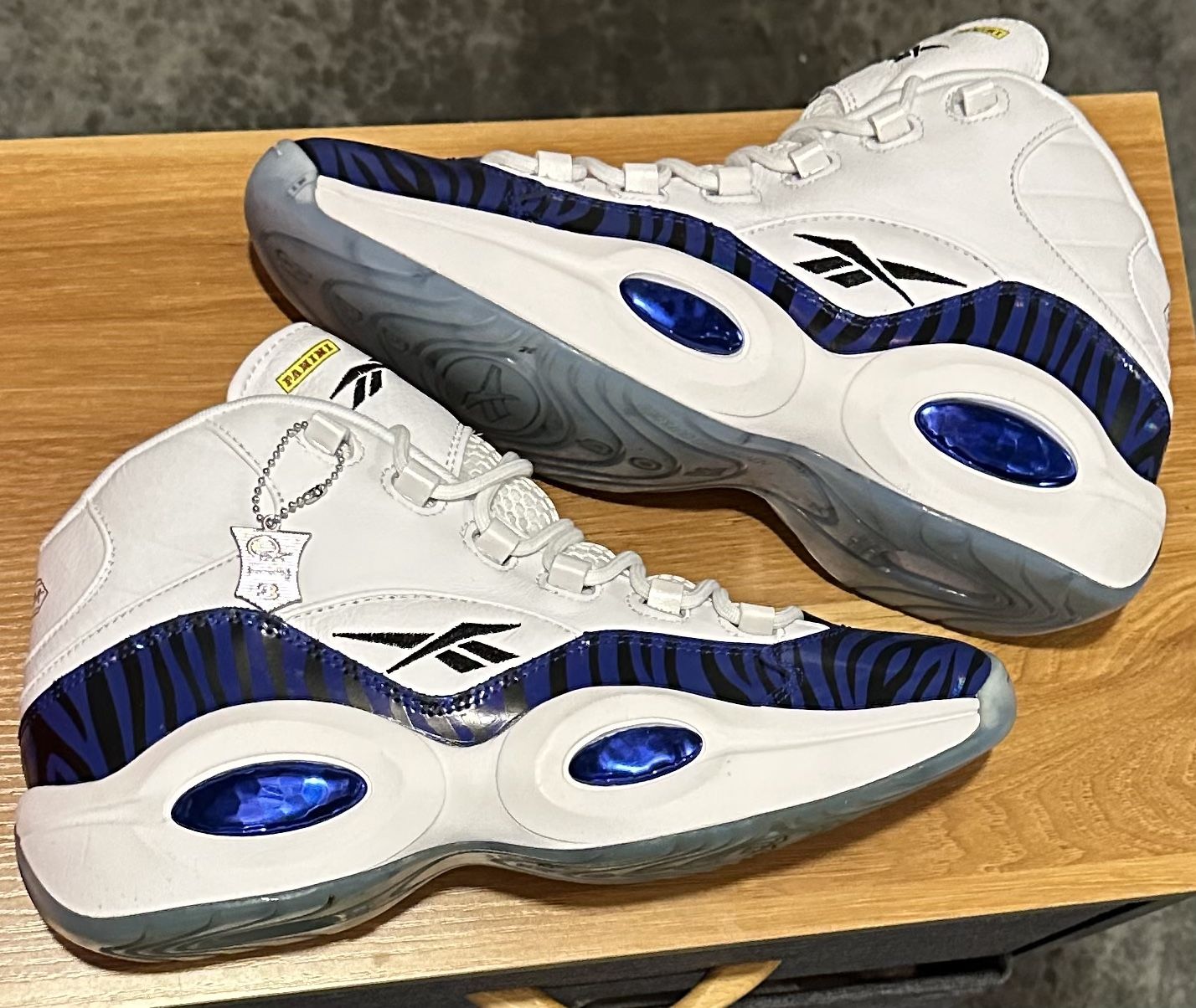 Panini X Reebok Question Mid “Tiger Prizm” (2022)