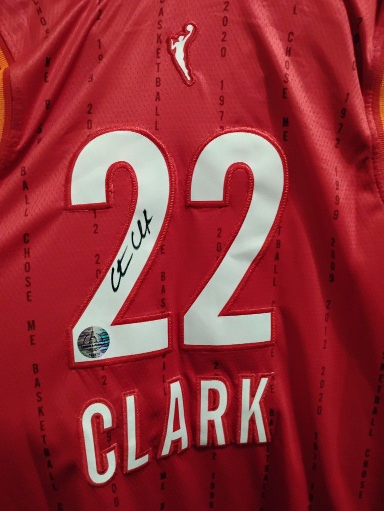 Caitlin Clark Signed Autograph COA Jersey Indiana Fever