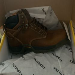 Brand New Carolina Work Boots Size 91/2 2E 
