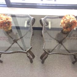Antique Wrought Iron Tables