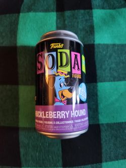 Rare Funko Soda Pop Huckleberry Hound Blacklight Chase SDCC
