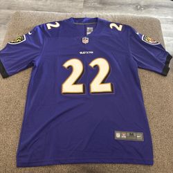 NFL BALTIMORE ravens Derrick Henry #22 Purple Jersey Size Medium  