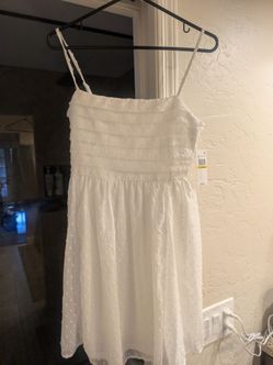 White dress. New with tags