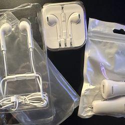 EarPods And Car Charger