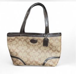 Mini coach tote bag