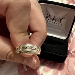 Gold 10k Ring With Diamonds Kays