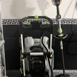  EGO Lawn Mower & Edger Combo - Used Only Twice!