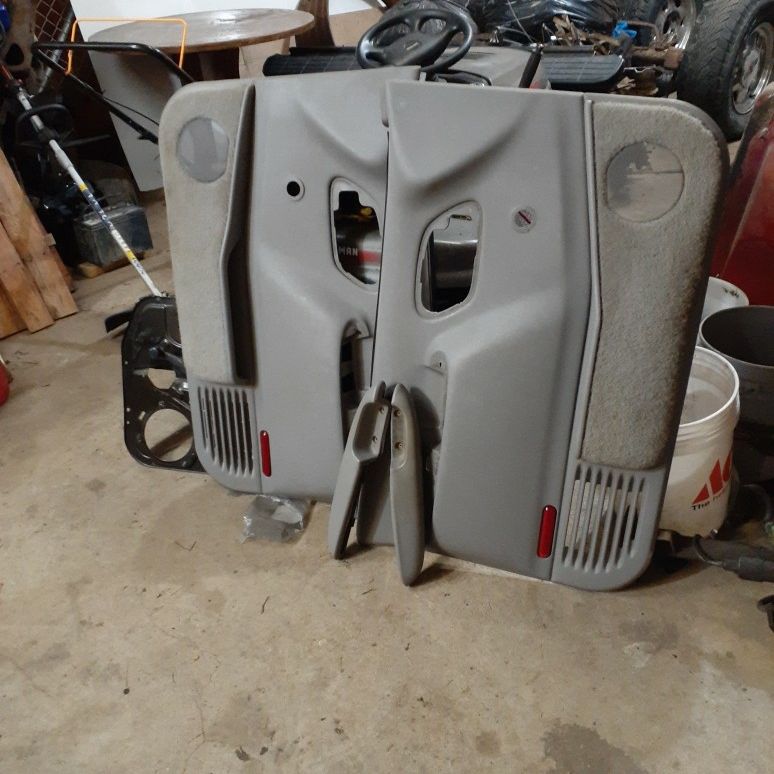 Inner and Outer Manual Door Panels For A Late 90's Chevy Truck