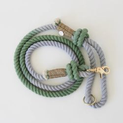 FurLou Playa Azul Rope Leash
