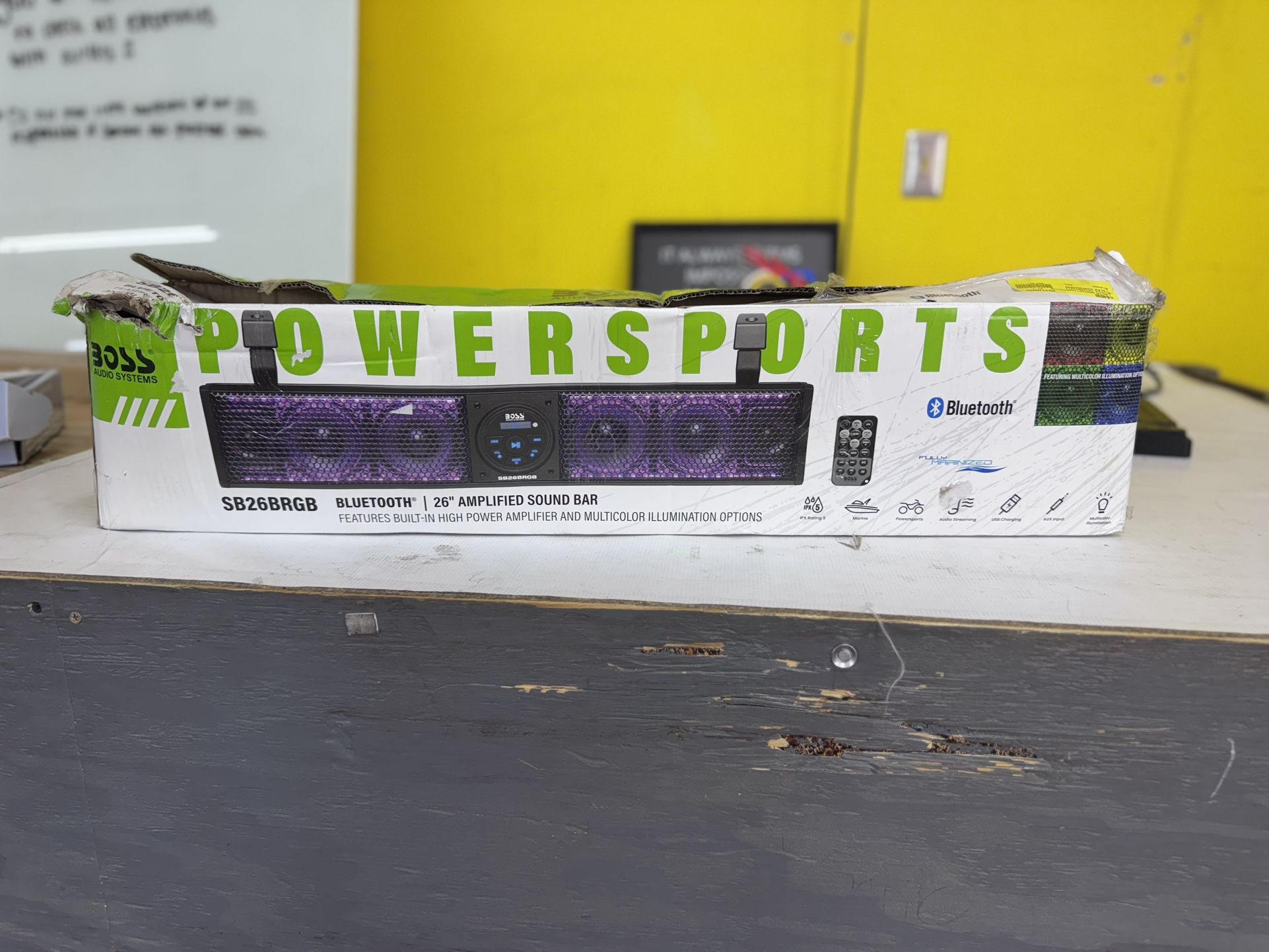 BLUETOOTH 26” AMPLIFIED SOUND BAR
