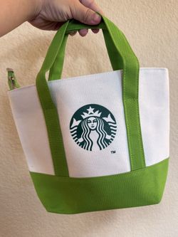 Starbucks lunch Bag Avocado Green