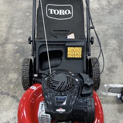 New 2025 Never Used  TORO 21 Inch Self Propelled Rear Drive Lawn Mower 
